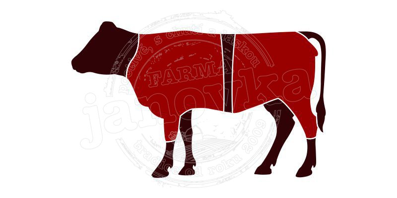 Aberdeen-Angus - hovězí JUT půlky145,-kč